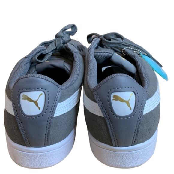 Puma soft foam comfort tennis shoe grey white Size 7.5 - Picture 7 of 11